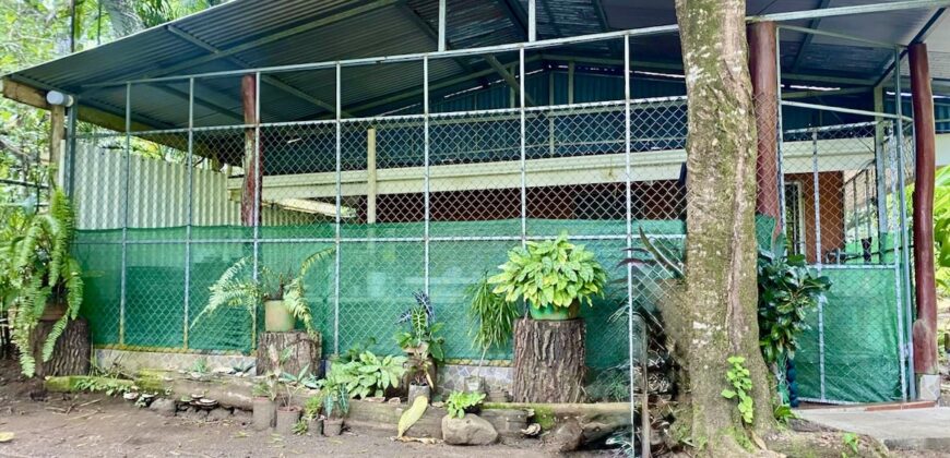 Puerto Jimenez Two House Property Near Gulf Beach