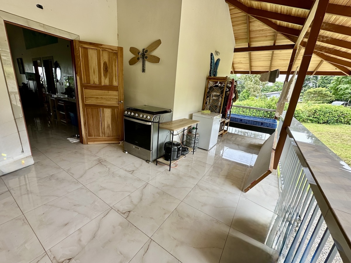 Forested and open land plot in Puerto Jiménez