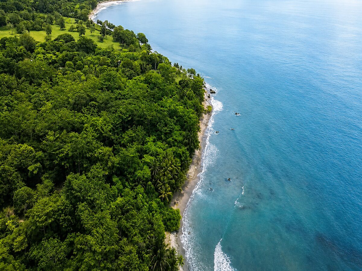 Beachfront property for sale Osa Peninsula Costa Rica coastline